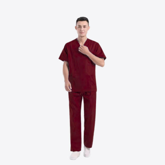 Medvance Classic Scrub Suit, Maroon - Medvance Surgicals