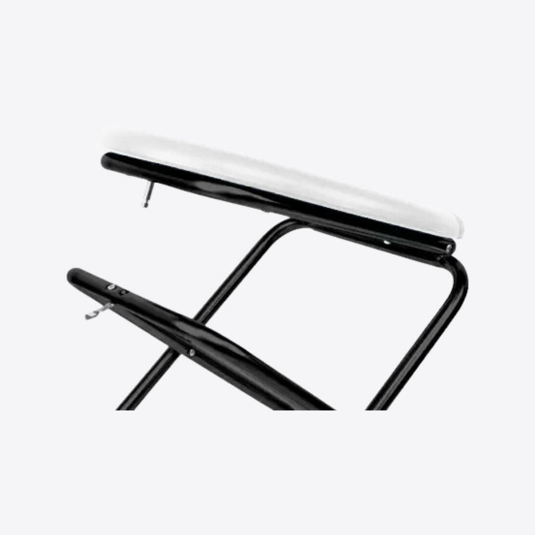 Medvance Portable Folding Commode Stool, Round - Medvance Surgicals