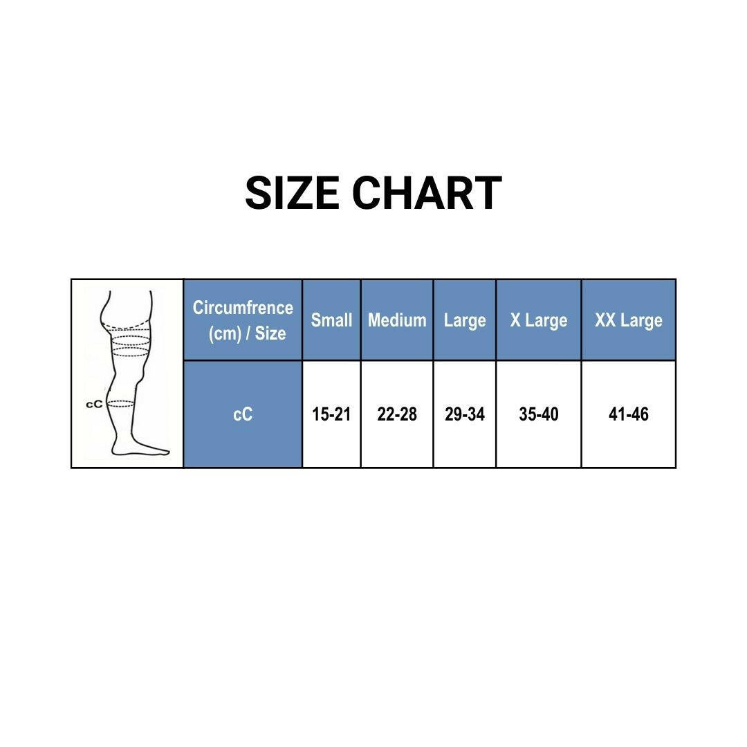 Medvance Cotton Compression Stockings for Varicose Veins Class 2 (Pair) - Medvance Surgicals