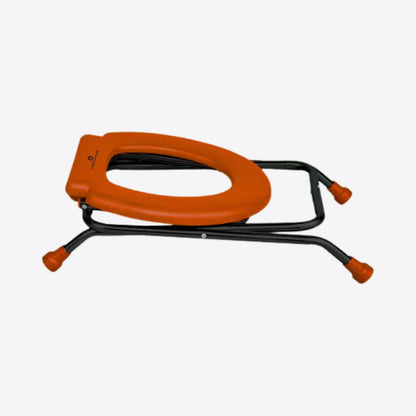 Medvance Portable Folding Commode Stool, Round - Medvance Surgicals