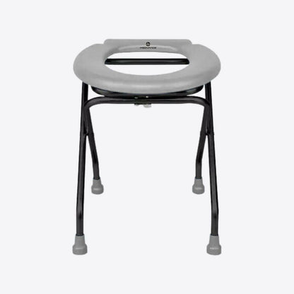 Medvance Portable Folding Commode Stool, Round - Medvance Surgicals