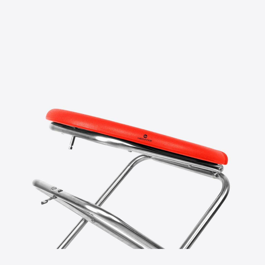 Medvance Portable Folding Commode Stool, Round - Medvance Surgicals