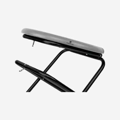 Medvance Portable Folding Commode Stool, Round - Medvance Surgicals