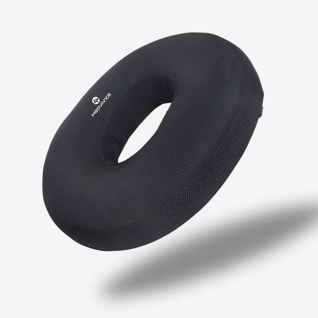 Medvance Orthopedic Donut Cushion, Mesh Black - Medvance Surgicals