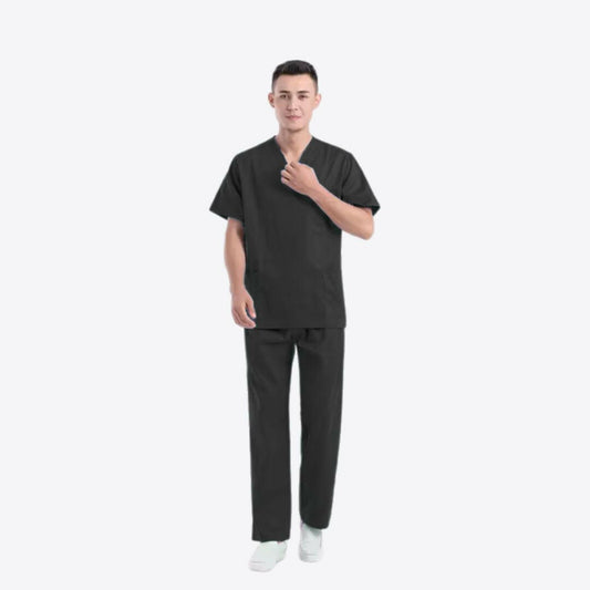 Medvance Classic Scrub Suit, Black - Medvance Surgicals