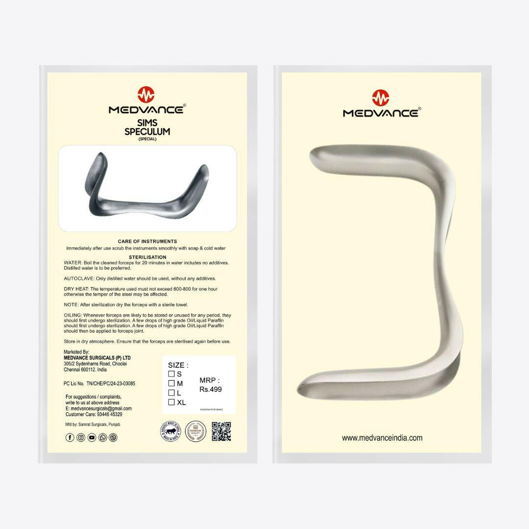 Medvance Sims Speculam - Medvance Surgicals