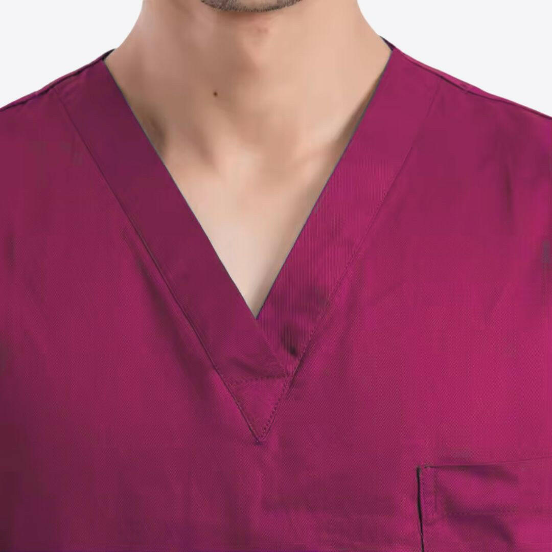 Medvance Classic Scrub Suit, Wine - Medvance Surgicals