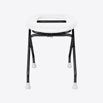 Medvance Portable Folding Commode Stool, Round - Medvance Surgicals