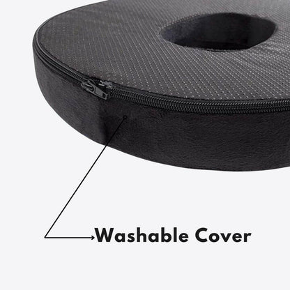 Medvance Orthopedic Donut Cushion, Mesh Black - Medvance Surgicals