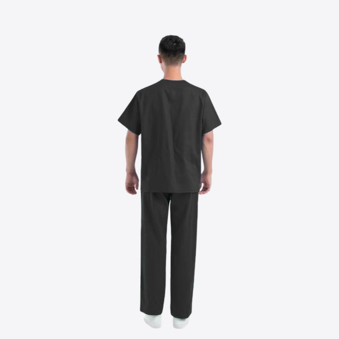 Medvance Classic Scrub Suit, Black - Medvance Surgicals
