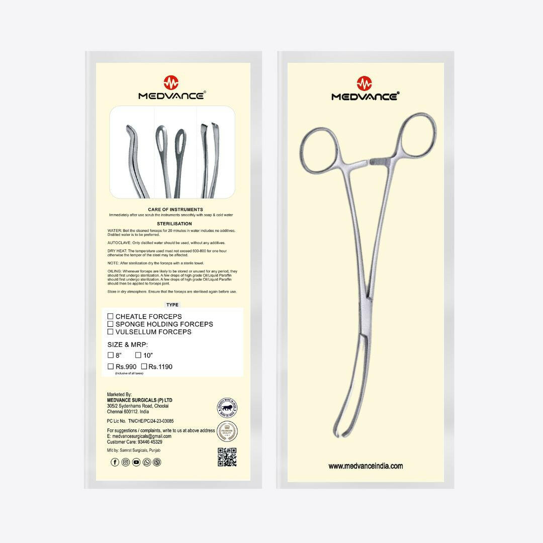 Medvance Vulsellum Forceps - Medvance Surgicals