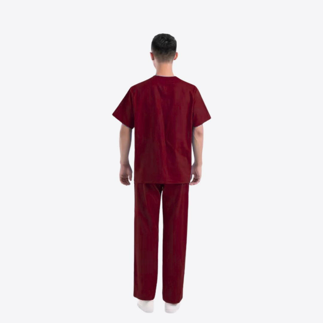 Medvance Classic Scrub Suit, Maroon - Medvance Surgicals