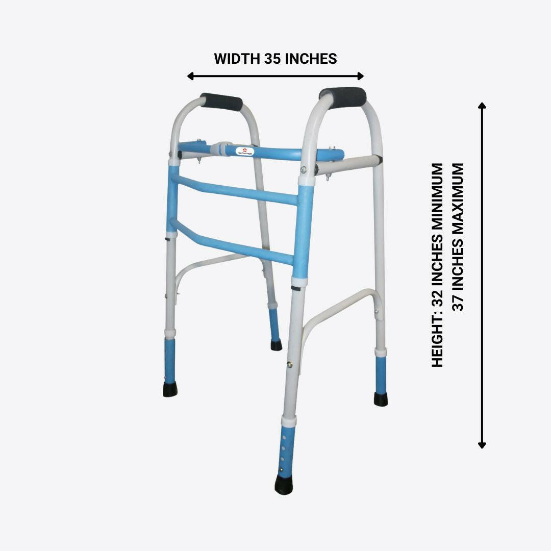 Medvance Walker Folding (Indian) - Medvance Surgicals