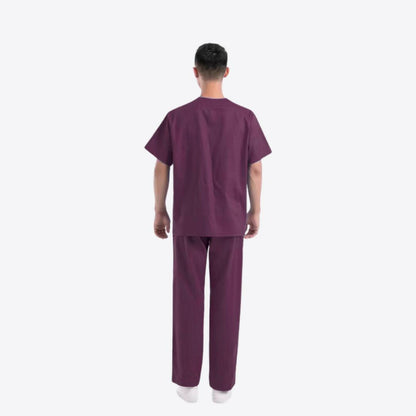 Medvance Classic Scrub Suit, Wine - Medvance Surgicals