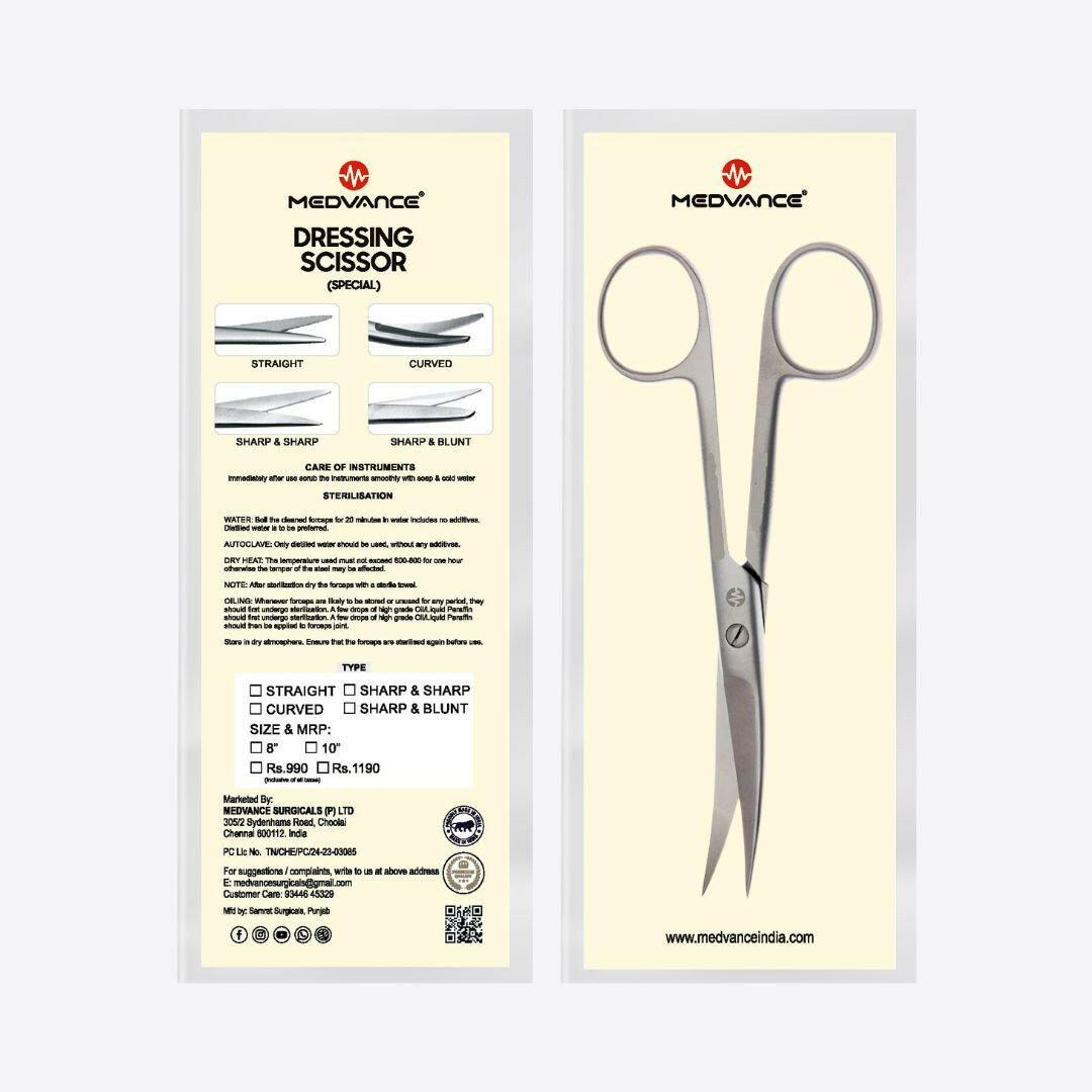 Medvance Dressing Scissors - Medvance Surgicals