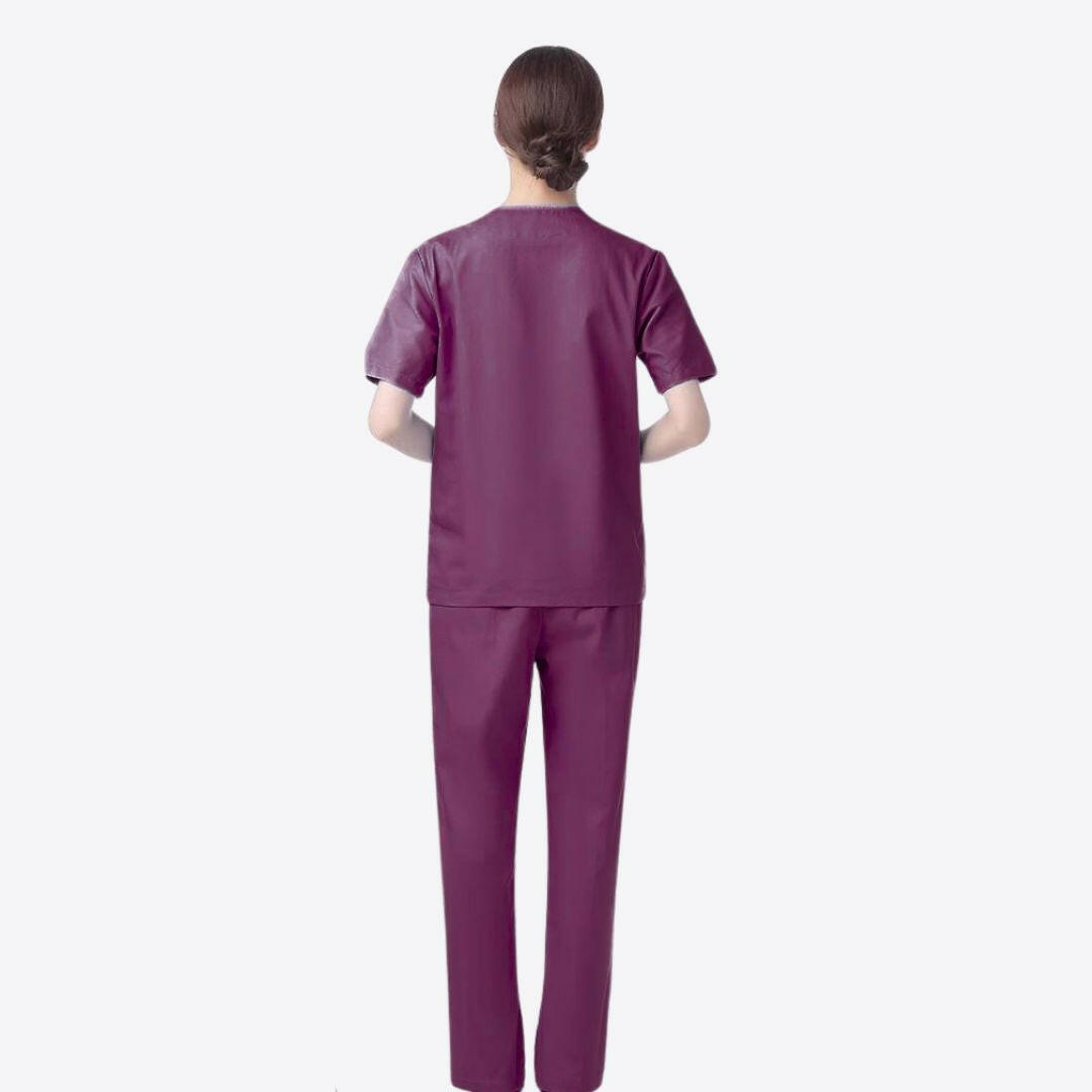 Medvance Classic Scrub Suit, Wine - Medvance Surgicals