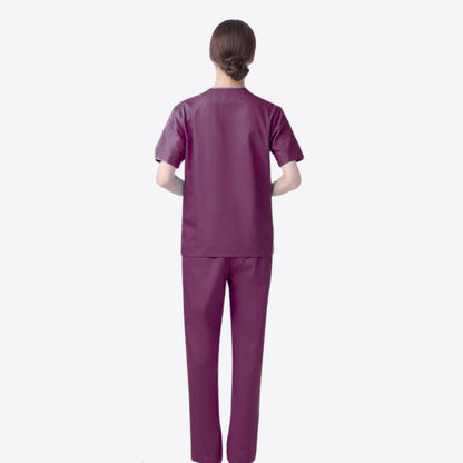 Medvance Classic Scrub Suit, Wine - Medvance Surgicals