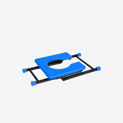 Medvance Portable Folding Commode Stool, Square - Medvance Surgicals