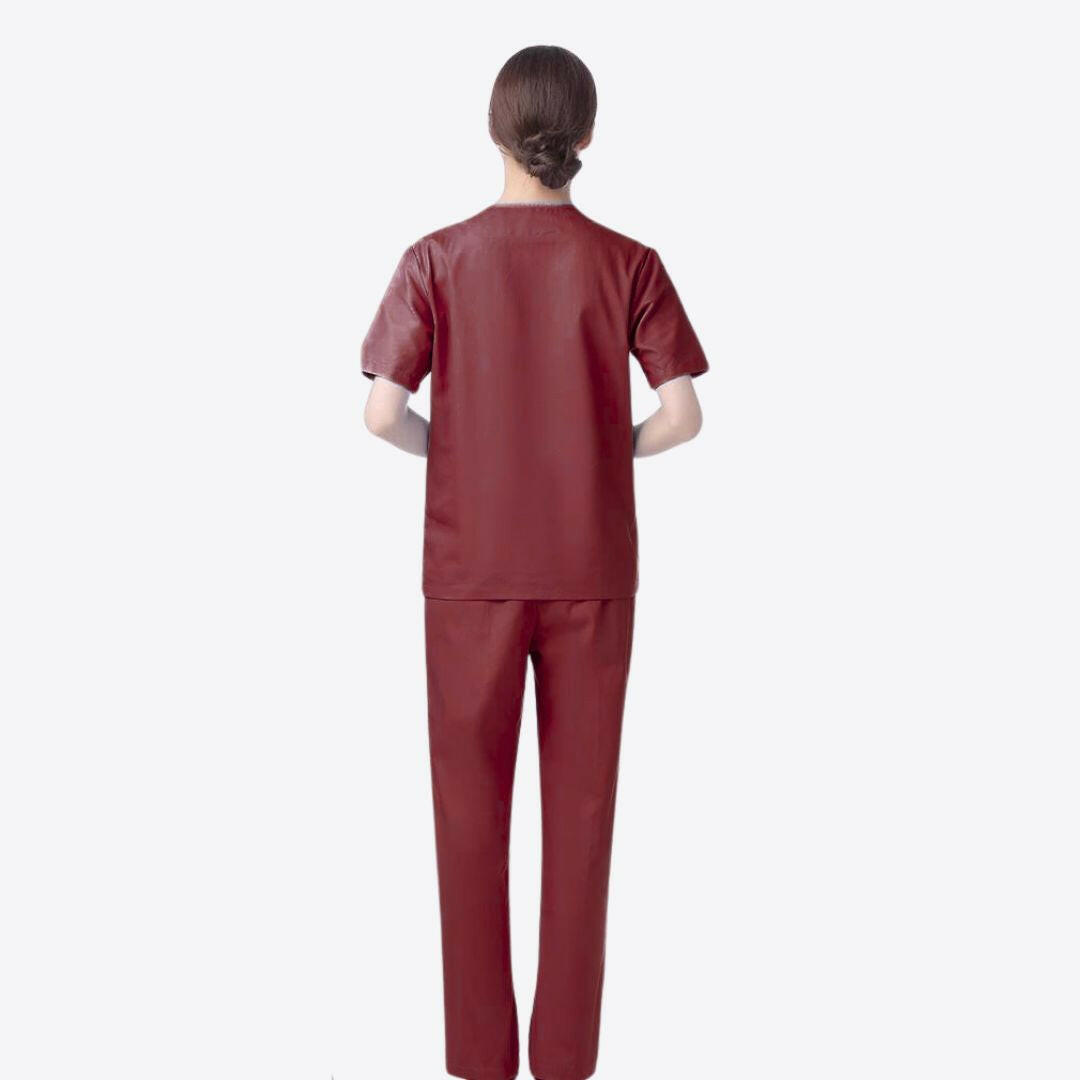 Medvance Classic Scrub Suit, Maroon - Medvance Surgicals