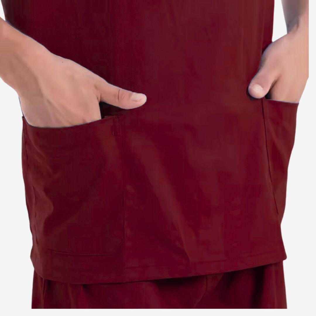 Medvance Classic Scrub Suit, Maroon - Medvance Surgicals