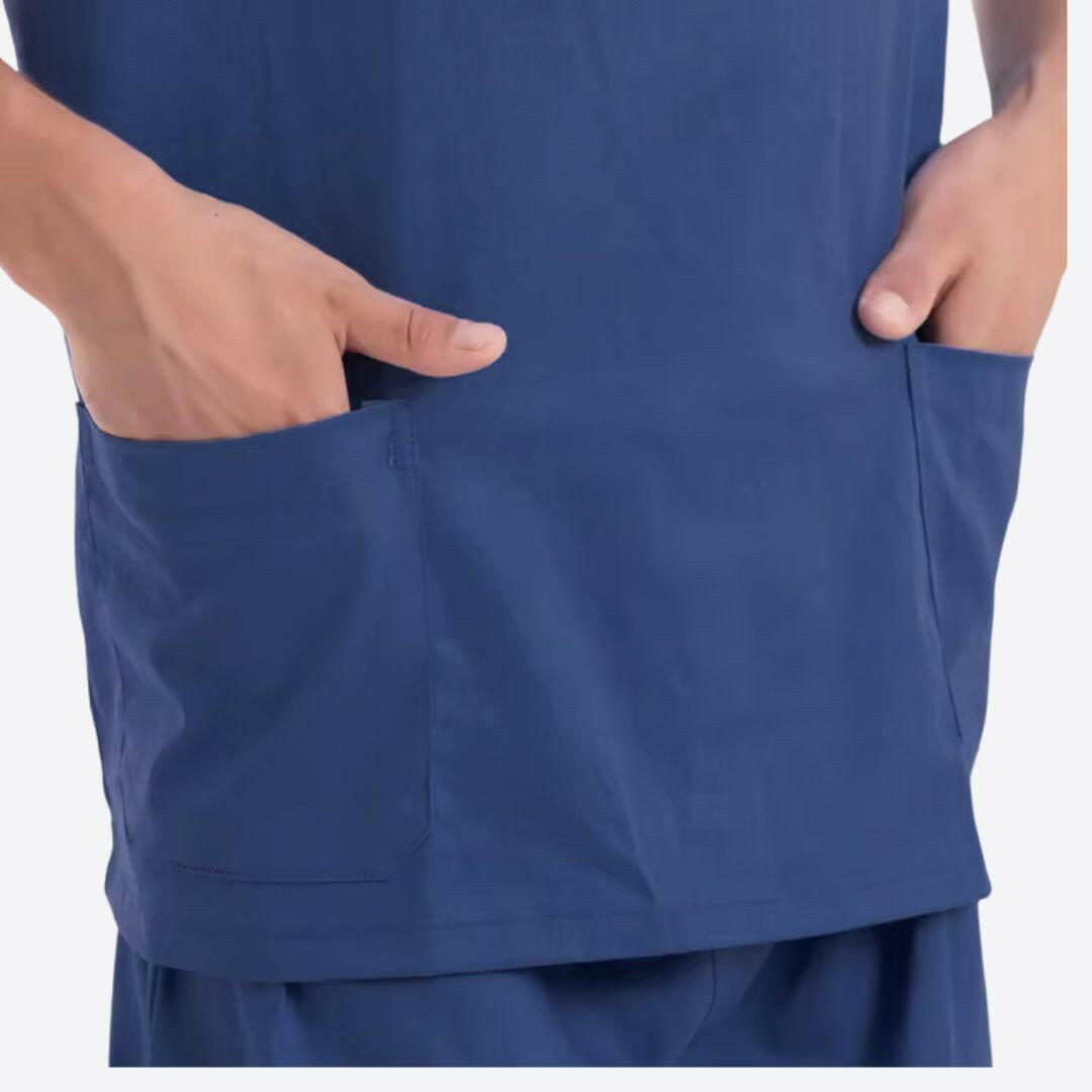Medvance Classic Scrub Suit, Navy - Medvance Surgicals
