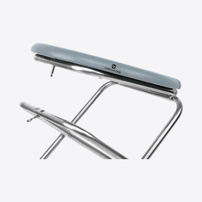 Medvance Portable Folding Commode Stool, Round - Medvance Surgicals