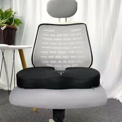 Medvance Orthopedic Coccyx Cushion, Mesh Black - Medvance Surgicals