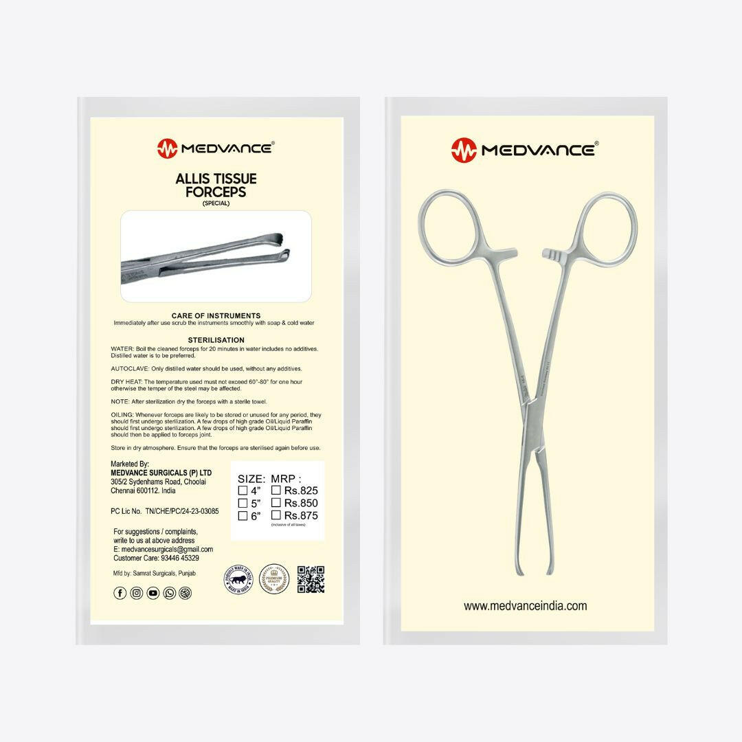 Medvance Allice Tissue Forceps - Medvance Surgicals