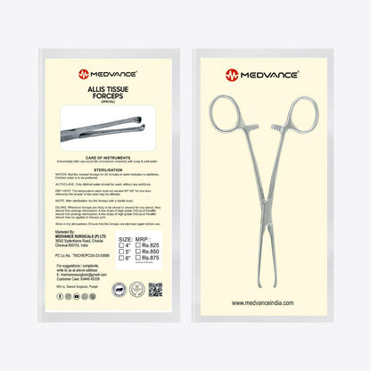 Medvance Allice Tissue Forceps - Medvance Surgicals