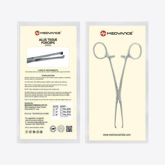 Medvance Allice Tissue Forceps - Medvance Surgicals