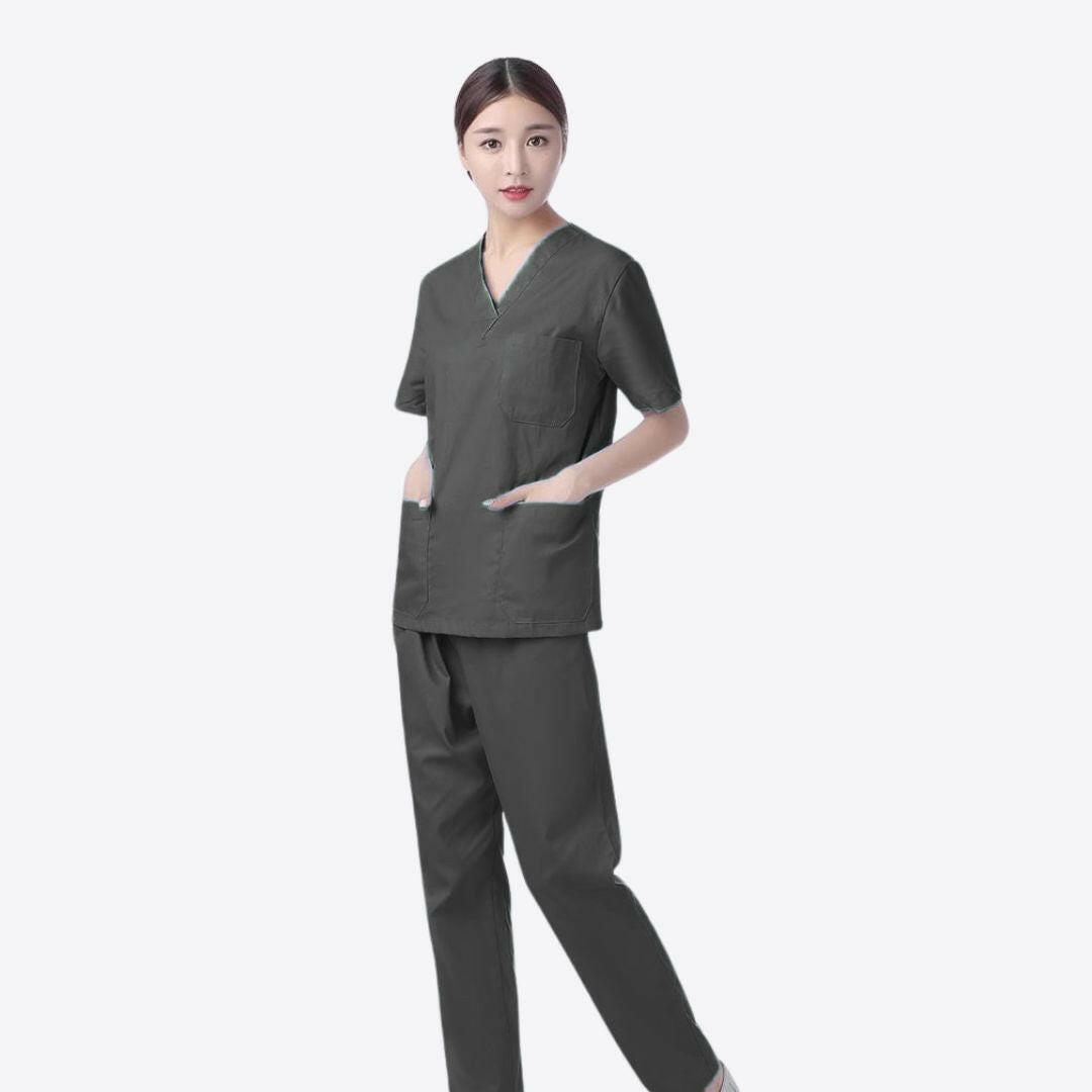 Medvance Classic Scrub Suit, Black - Medvance Surgicals